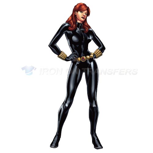 Black Widow Iron-on Stickers (Heat Transfers)NO.459